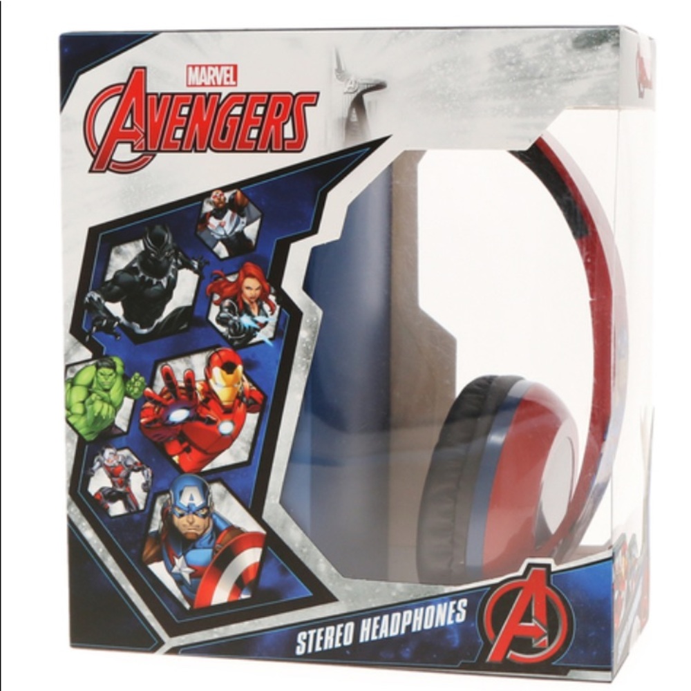 marvel® the avengers™ wired stereo headphones